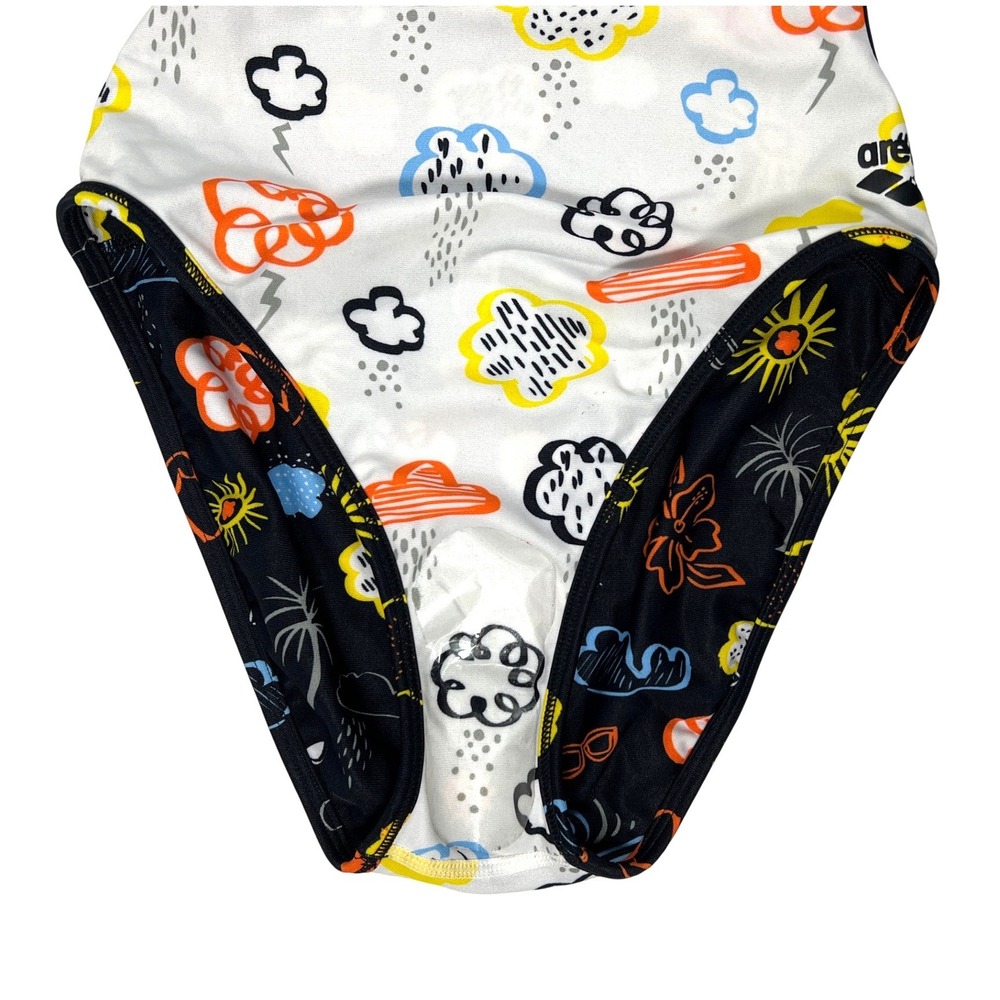 Arena Tropical Storm‎ Reversible One Piece Swimsuit 30 NWT Racing Training Swim - Picture 6 of 12